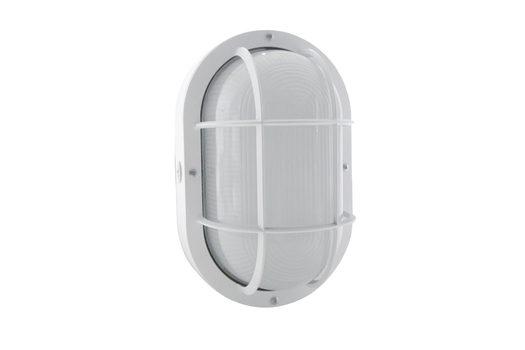 SATCO/NUVO 20W LED Bulk Head Fixture White Finish 3000K (65-113)