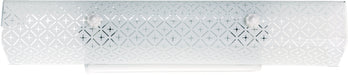 SATCO/NUVO 4 Light-24 Inch-Vanity With Diamond U Channel Glass (SF76-277)