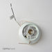 SATCO/NUVO 1-Light 6 Inch Ceiling Fixture White Ball With Pull Chain Switch (60-712)