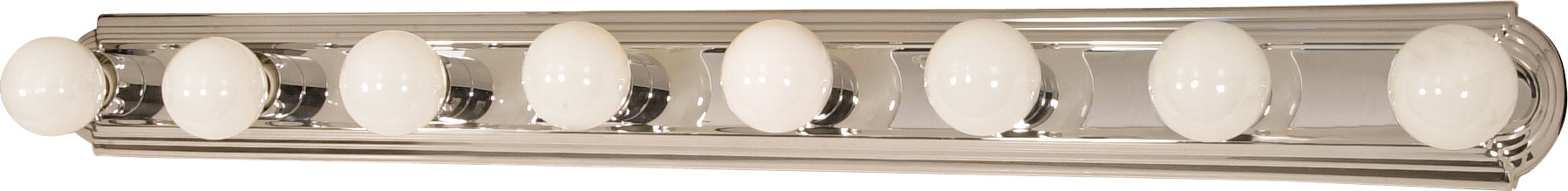 SATCO/NUVO 8-Light 48 Inch Vanity Racetrack Style (60-299)