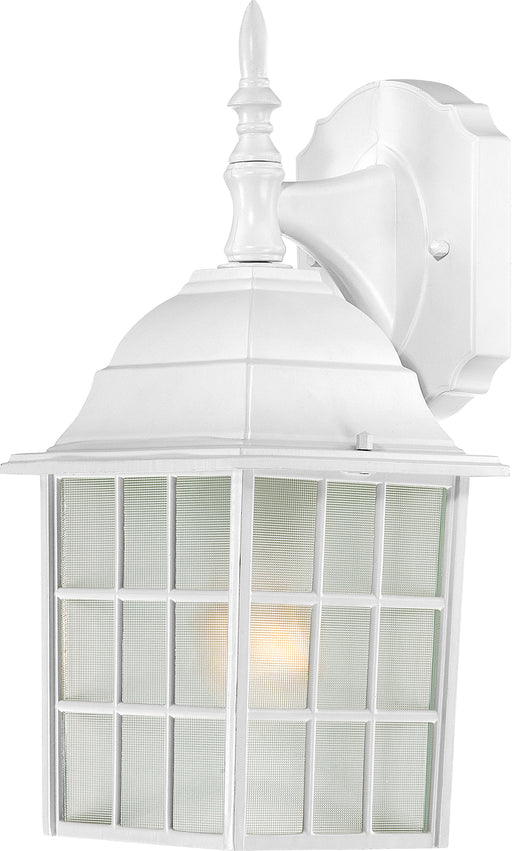 SATCO/NUVO Adams 1-Light 14 Inch Outdoor Wall With Frosted Glass (60-4904)