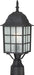 SATCO/NUVO Adams 1-Light 17 Inch Outdoor Post With Frosted Glass (60-4909)