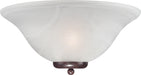 SATCO/NUVO Ballerina 1-Light Wall Sconce Old Bronze With Alabaster Glass (60-5378)
