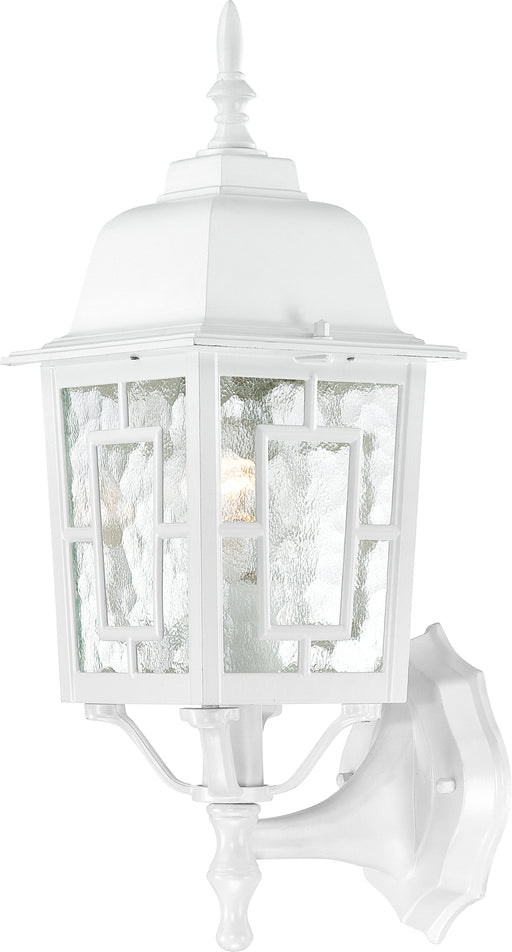 SATCO/NUVO Banyan 1-Light 17 Inch Outdoor Wall With Clear Water Glass Color Retail Packaging (60-3487)