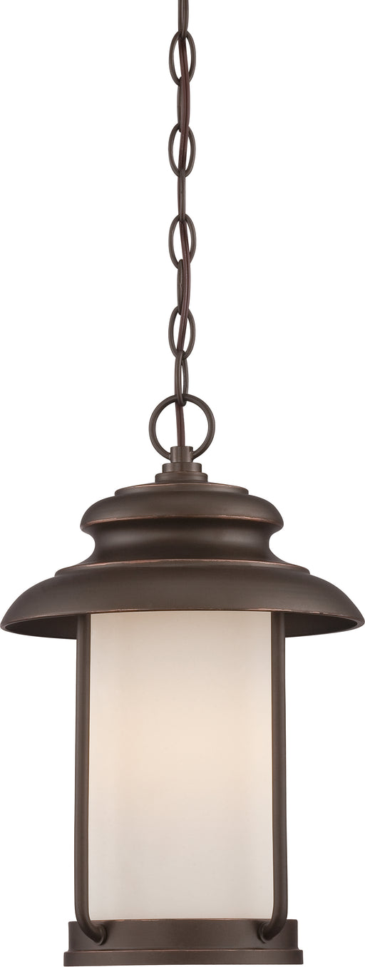 SATCO/NUVO Bethany LED Outdoor Hanging With Satin White Glass (62-635)