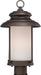 SATCO/NUVO Bethany LED Outdoor Post With Satin White Glass (62-634)