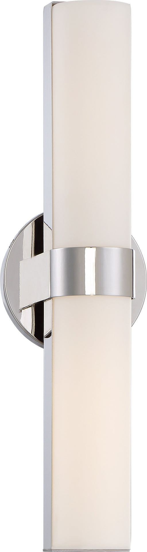 SATCO/NUVO Bond Double 17-1/2 Inch LED Vanity With White Acrylic Lens (62-722)