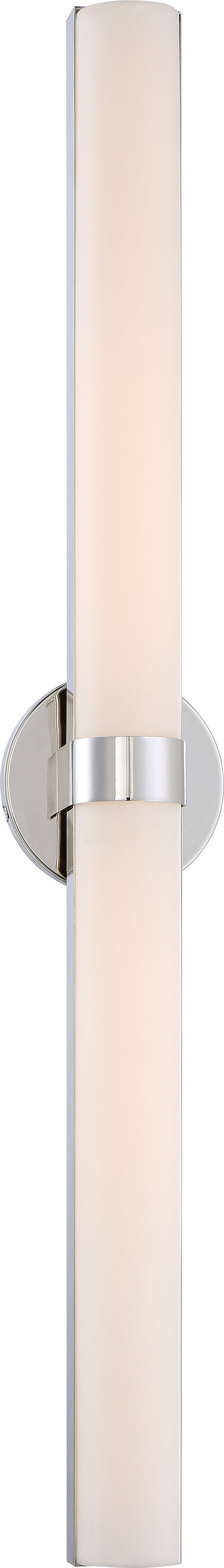 SATCO/NUVO Bond Double 37-3/8 Inch LED Vanity With White Acrylic Lens (62-724)