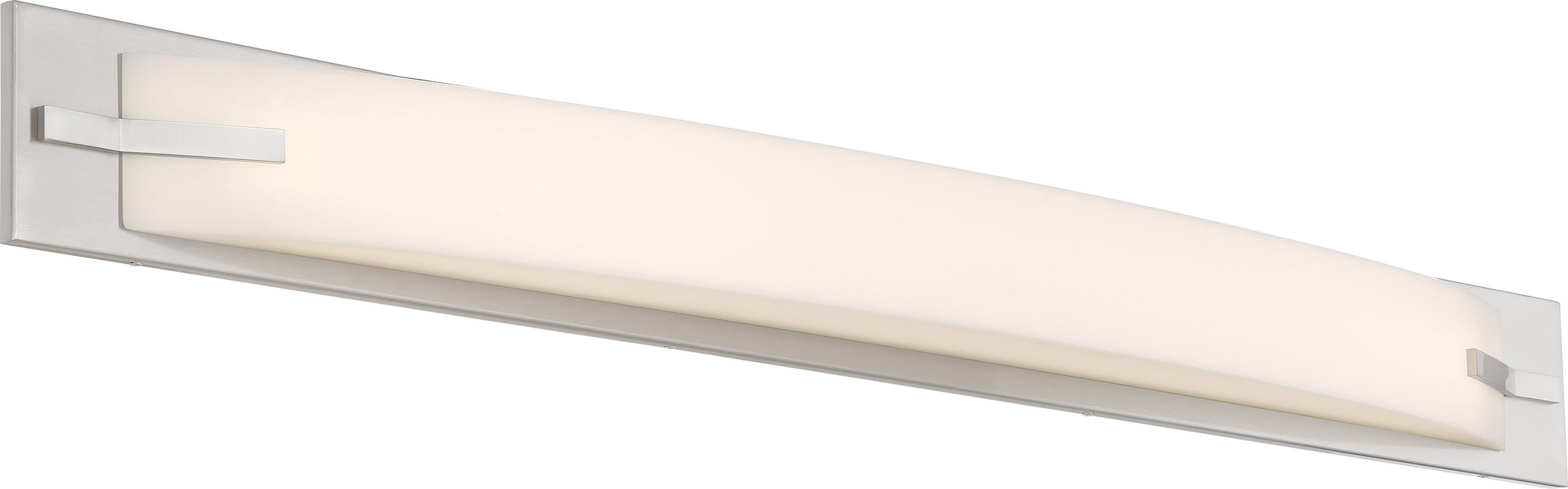 SATCO/NUVO Bow LED 39 Inch Vanity Fixture Brushed Nickel Finish (62-1083)