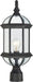 SATCO/NUVO Boxwood 1-Light 19 Inch Outdoor Post With Clear Beveled Glass (60-4976)