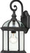 SATCO/NUVO Boxwood 1-Light 15 Inch Outdoor Wall With Clear Beveled Glass Color Retail Packaging (60-3496)
