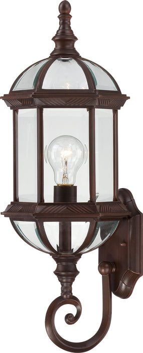 SATCO/NUVO Boxwood 1-Light 22 Inch Outdoor Wall With Clear Beveled Glass Color Retail Packaging (60-3498)