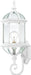 SATCO/NUVO Boxwood 1-Light 22 Inch Outdoor Wall With Clear Beveled Glass Color Retail Packaging (60-3497)