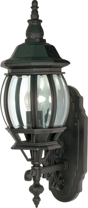 SATCO/NUVO Central Park 1-Light 20 Inch Wall Lantern With Clear Beveled Glass (60-887)