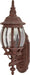 SATCO/NUVO Central Park 1-Light 20 Inch Wall Lantern With Clear Beveled Glass Color Retail Packaging (60-3468)