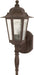 SATCO/NUVO Cornerstone 1-Light 18 Inch Wall Lantern With Clear Seed Glass (60-986)