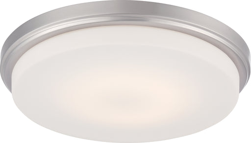SATCO/NUVO Dale LED Flush Fixture With Opal Frosted Glass (62-609)