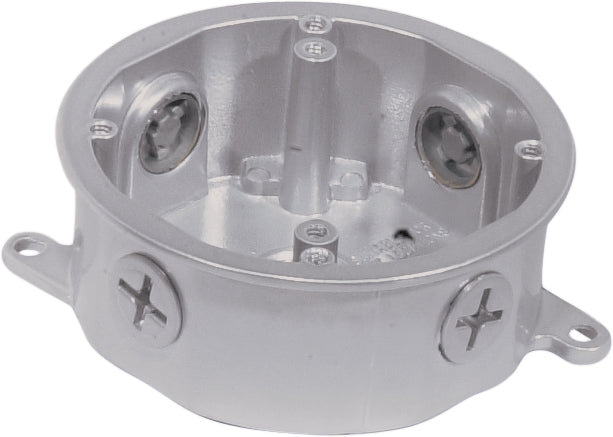 SATCO/NUVO Die Cast Junction Box Metallic Silver (SF76-651)