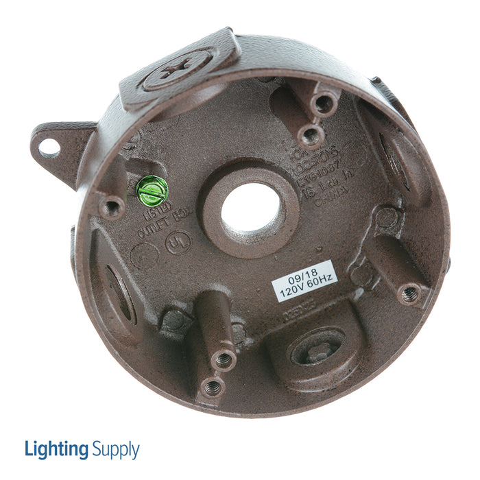 SATCO/NUVO Die Cast Junction Box-Old Bronze (SF76-652)
