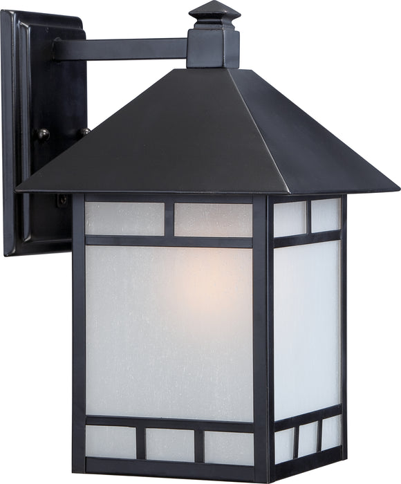 SATCO/NUVO Drexel 1-Light 9 Inch Outdoor Wall Fixture With Frosted Seed Glass (60-5602)