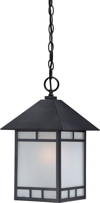SATCO/NUVO Drexel 1-Light Outdoor Hanging Fixture With Frosted Seed Glass (60-5604)