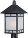 SATCO/NUVO Drexel 1-Light Outdoor Post Fixture With Frosted Seed Glass (60-5605)
