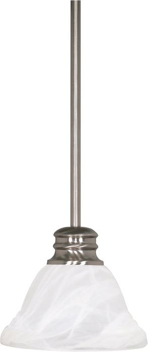 SATCO/NUVO Empire 1-Light 7 Inch Miniature Pendant With Hang Straight Canopy (60-365)