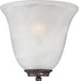 SATCO/NUVO Empire 1-Light Wall Sconce Old Bronze With Alabaster Glass (60-5374)