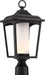 SATCO/NUVO Essex Post Lantern Sterling Black Finish (62-825)