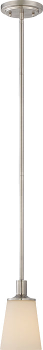 SATCO/NUVO Laguna 1-Light Miniature Pendant With White Glass (60-5828)