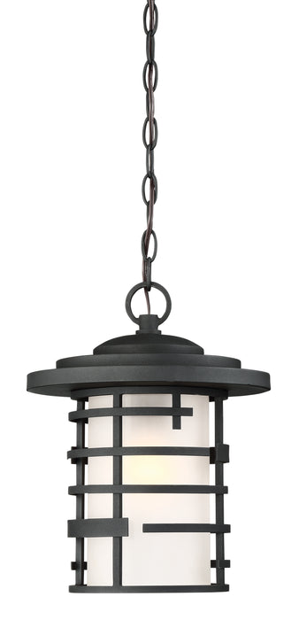 SATCO/NUVO Lansing 1-Light Outdoor Hanging Lantern With Etched Glass (60-6405)