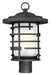 SATCO/NUVO Lansing 1-Light Outdoor Post Lantern With Etched Glass (60-6406)