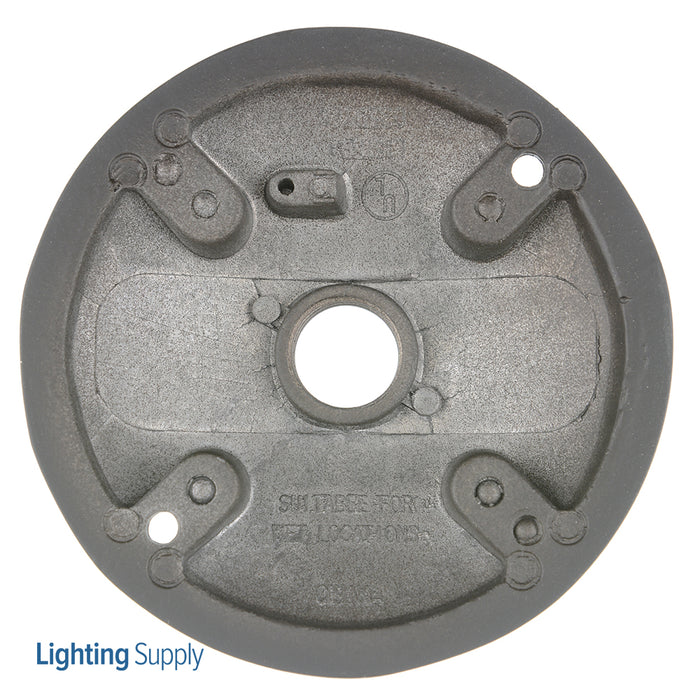 SATCO/NUVO Mounting Plate 1-Light Dark Bronze Finish (SF76-665)