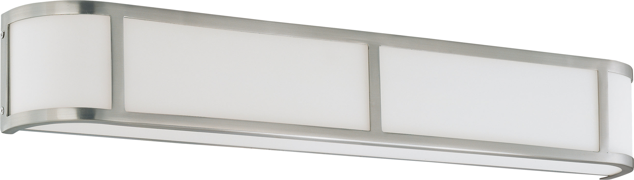 SATCO/NUVO Odeon 4-Light Wall Sconce With Satin White Glass (60-2875)
