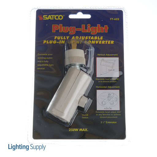 SATCO/NUVO 1-Light Plug-A-Light Medium Base (SF77-622)