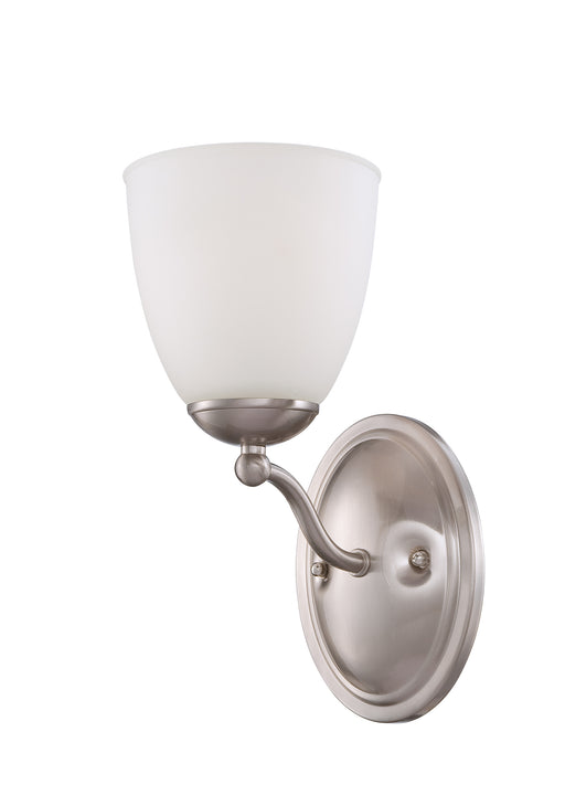 SATCO/NUVO Patton 1-Light Vanity Fixture With Frosted Glass (60-5031)