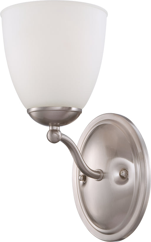 SATCO/NUVO Patton 1-Light Vanity Fixture With Frosted Glass (60-5031)