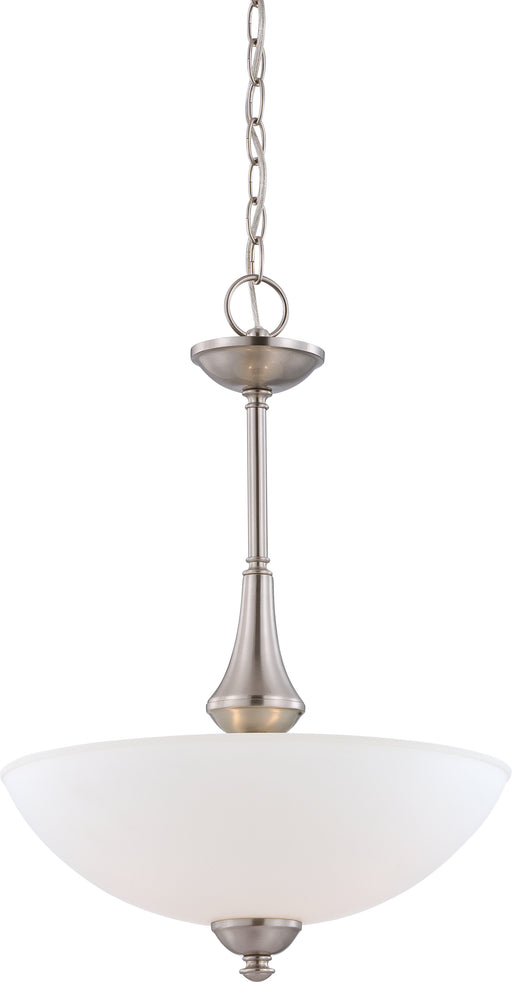 SATCO/NUVO Patton 3-Light Pendant With Frosted Glass (60-5038)