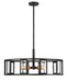 SATCO/NUVO Payne 5-Light Pendant With Clear Beveled Glass (60-6416)