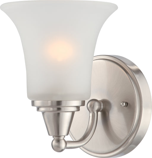 SATCO/NUVO Surrey 1-Light Vanity Fixture With Frosted Glass (60-4141)