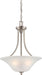 SATCO/NUVO Surrey 3-Light Pendant Fixture With Frosted Glass (60-4147)