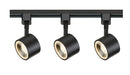 SATCO/NUVO Track Lighting Kit 12W LED 3000K 36 Degree Round Shape Black Finish (TK404)