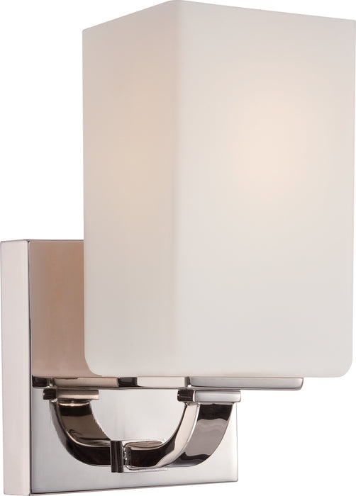 SATCO/NUVO Vista 1-Light Vanity Fixture With Etched Opal Glass (60-5181)