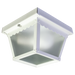 TCP Outdoor LED Flush Mount Square 8 Inch 10W 800Lm 3000K 120V Dimmable White (OFMSQ8D30K)