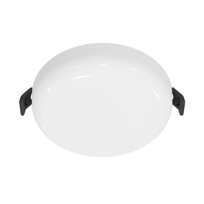 RAB 4 Inch Recessed LED Canless Downlight Surface Mount 9W CCT Selectable 2700K/3000K/3500K/4000K/5000K Round White 120V Triac Dimming (ORB4)