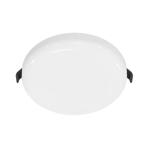 RAB 6 Inch Recessed LED Canless Downlight Surface Mount 13W CCT Selectable 2700K/3000K/3500K/4000K/5000K Round White 120V Triac Dimming (ORB6)