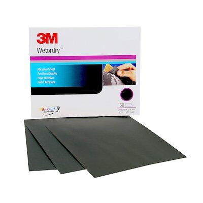 3M - 02032 Wetordry Abrasive Sheet 02032 9 Inch X 11 Inch 1500 Grade (7100045849)