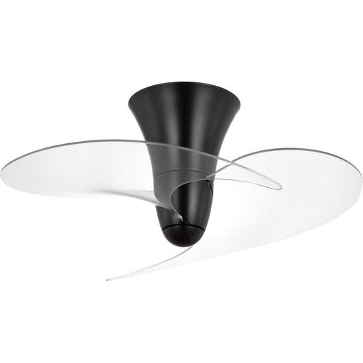 Progress Lighting Beal Collection 36 Inch 2-Blade Ceiling Fan Matte Black Finish (P250119-31M)