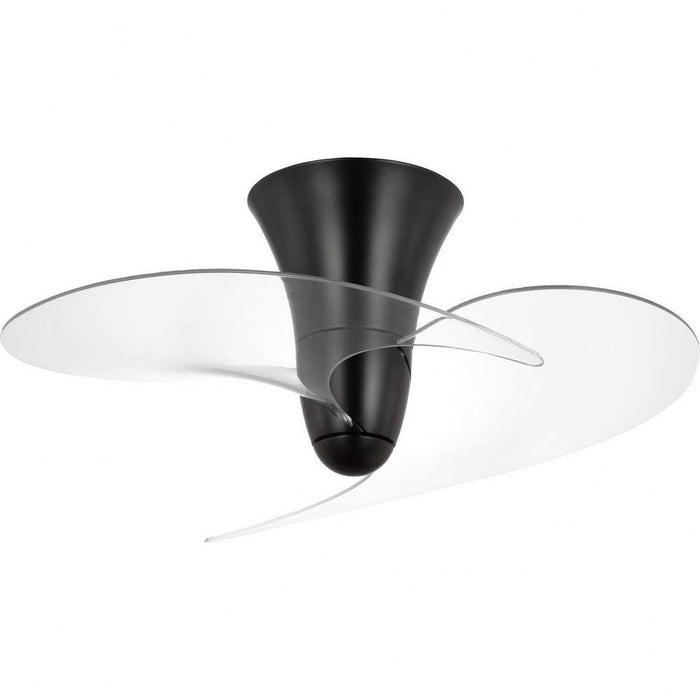 Progress Lighting Beal Collection 36 Inch 2-Blade Ceiling Fan Matte Black Finish (P250119-31M)