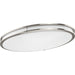 Progress Lighting Abide Collection 31 Inch Round LED Flush Mount Fixture CCT Selectable 2700K/3000K/3500K/4000K/5000K Brushed Nickel (P350277-009-CS)